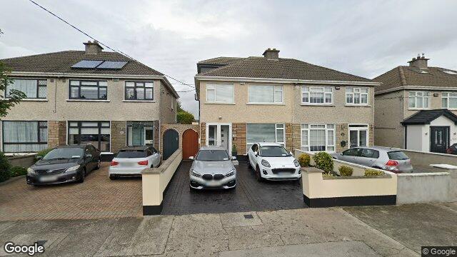 Street view of 186 Ardmore Drive, Dublin 5