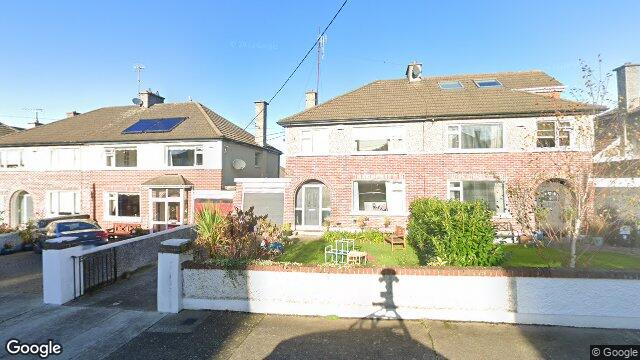 Street view of 54 Mapas Road, Dalkey, Dublin