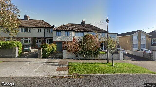 Street view of 33 South Avenue, Mount Merrion, Co Dublin
