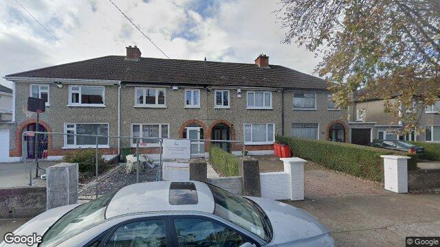Street view of 25 Rosemount Avenue, Artane, Dublin 5