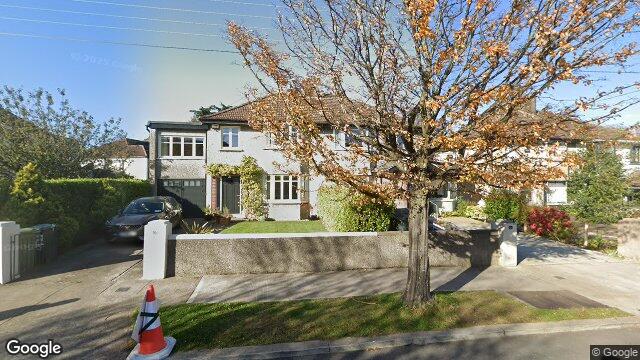 Street view of 18 Seafield Road, Blackrock