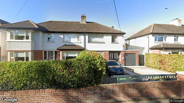 Street view of 13 Woodbine Park, Blackrock