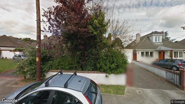Street view of 11 Myrtle Grove, Stillorgan, Dublin