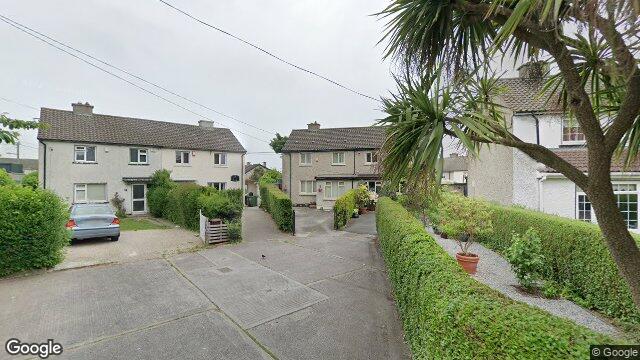 Street view of 3 Patrician Park, Kill Avenue, Dun Laoghaire