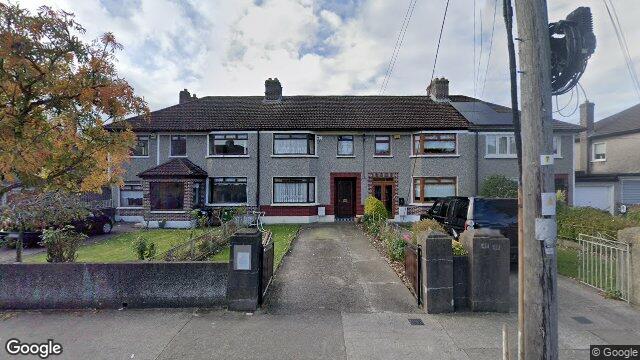 Street view of 47 Rosemount Avenue, Artane, Dublin 5