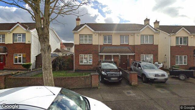 Street view of 25 Foxborough Avenue, Lucan, Dublin
