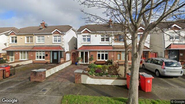 Street view of 8 Earlsfort Meadows, Lucan, Co Dublin