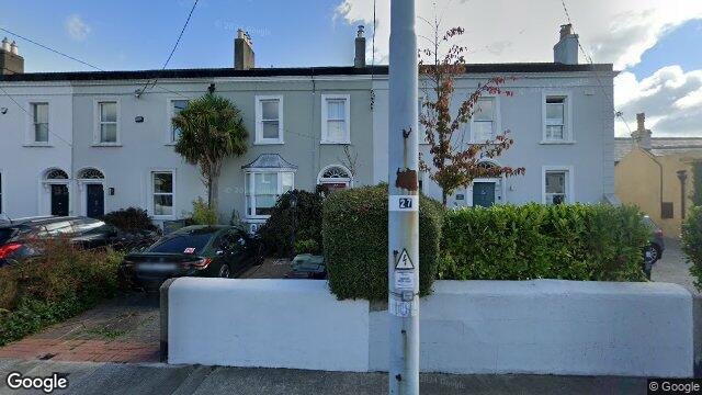 Street view of 77 Lower Albert Road, Glenageary, Dublin