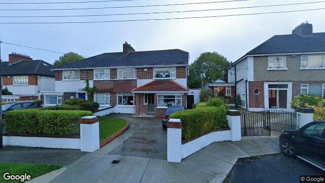 Street view of 21 Hyde Park Avenue, Blackrock