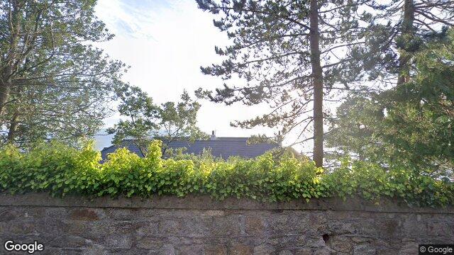 Street view of Vico Road, Killiney