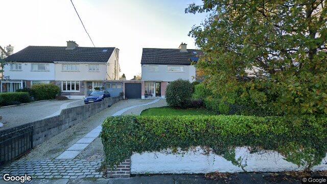 Street view of 95 Clonkeen Road, Blackrock