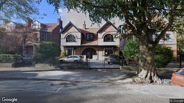 Street view of 19 Herbert Park, Dublin 4