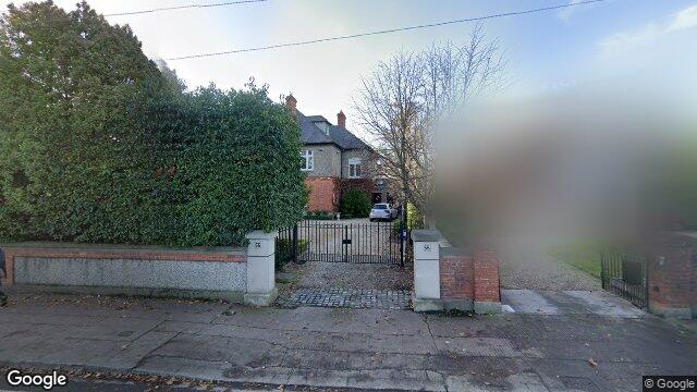 Street view of 55 Merrion Road, Ballsbridge