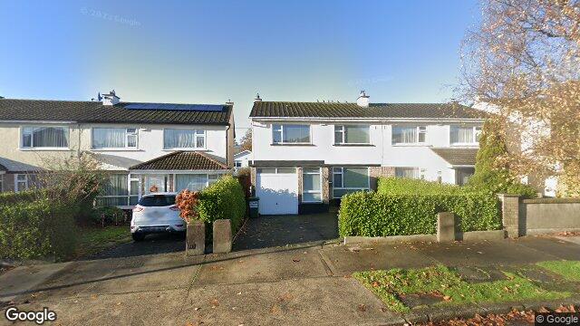 Street view of 13 Brackenbush Park, Killiney, Dublin