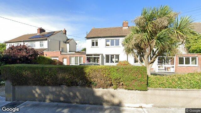 Street view of 23 Woodbine Park, Blackrock