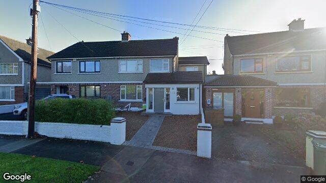 Street view of 22 Woodlands Road, Dublin