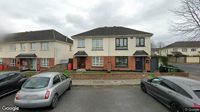 Street view of 61 Liffey Crescent, Lucan