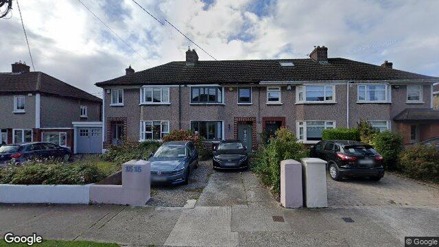 Street view of 15 Rosemount Avenue, Dublin 5