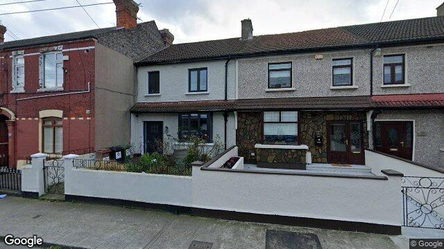 Street View near 21 Fairfield Avenue, East Wall, Dublin