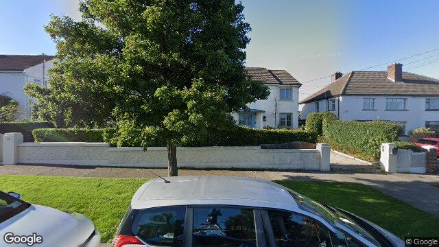 Street view of 33 North Avenue, Mount Merrion, Blackrock