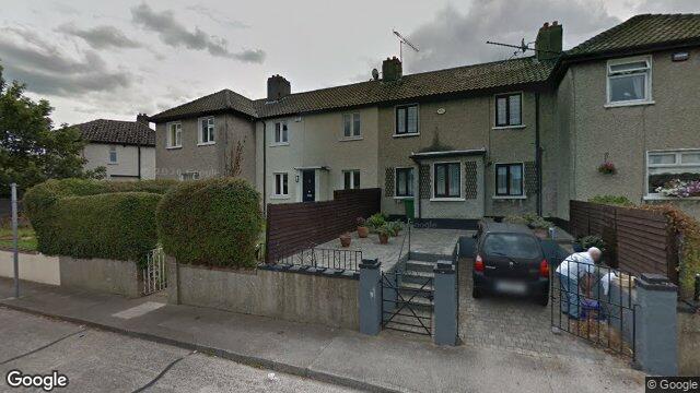 Street view of 81 St Patricks Crescent, Monkstown Farm, Dun Laoghaire