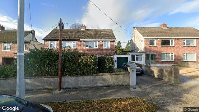 Street view of 19 Woodlands Road, Dublin