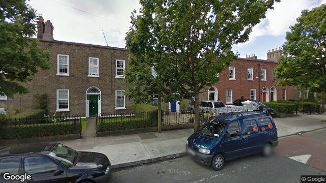Street view of 55 Bath Avenue, Dublin 4