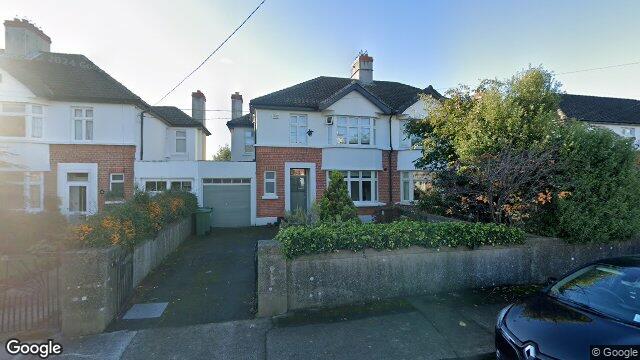 Street view of 12 Greenville Road, Stradbrook, Blackrock