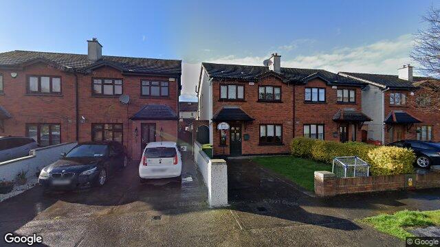 Street view of 23 Abbeywood Crescent, The Oaks, Lucan