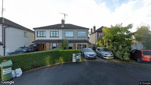 Street view of 24 Whitethorn Walk, Dun Laoghaire