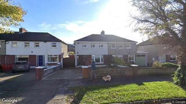 Street view of 132 Foxfield Park, Dublin