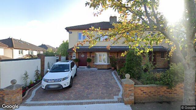 Street view of 24 Carysfort Woods, Blackrock, Dublin