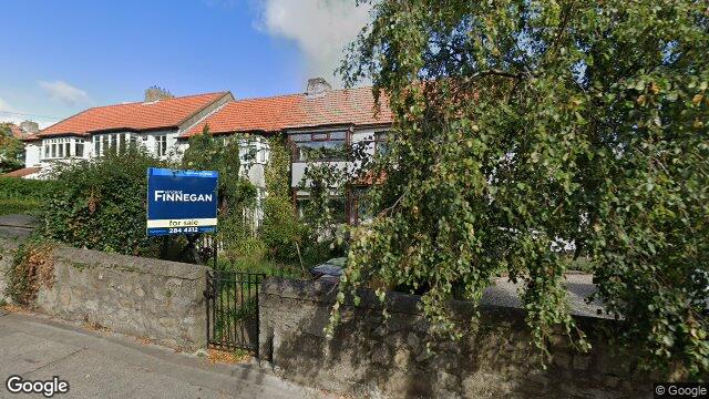Street view of 7 Upper Eden Road, Glenageary, Dublin