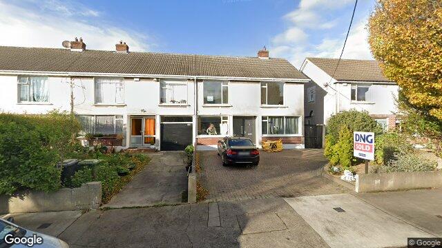 Street view of 183 Clonkeen Crescent, Pottery Road, Dun Laoghaire