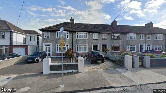 Street view of 23 St Brigids Road, Killester, Dublin 5