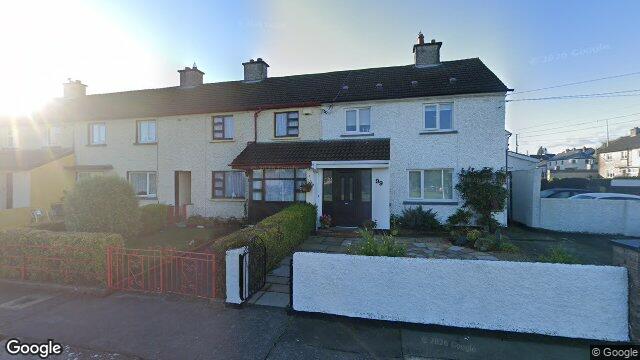 Street view of 100 Castlebyrne Park, Newtownpark Avenue, Blackrock
