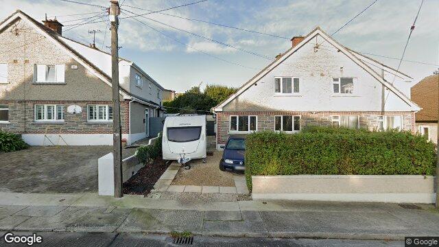 Street view of 17 Rose Park, Dublin