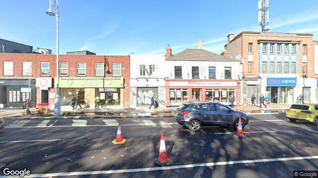 Street view of 16 Fairview, Dublin