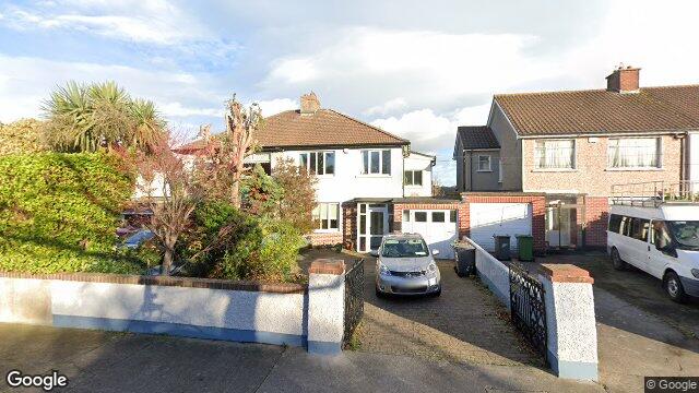 Street view of 158 Clonkeen Road, Blackrock