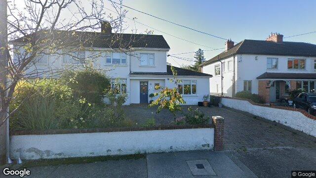 Street view of 15 Callary Road, Mount Merrion, Blackrock