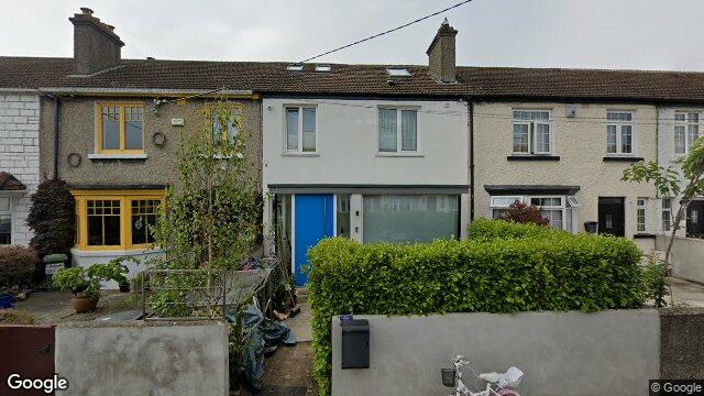 Street view of 9 St Pauls Terrace, Glenageary, Dublin