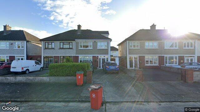 Street view of 3 Eagle Park, Woodville Park, Coolock Dublin 5