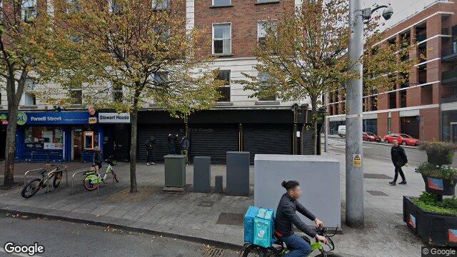 Street view of Apt 3 Stewart House, 185 Parnell Street, Dublin 1