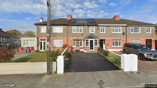 Street view of 1 Brookwood Grove, Dublin 5