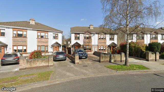 Street view of 26 Elmbrook Walk, Lucan