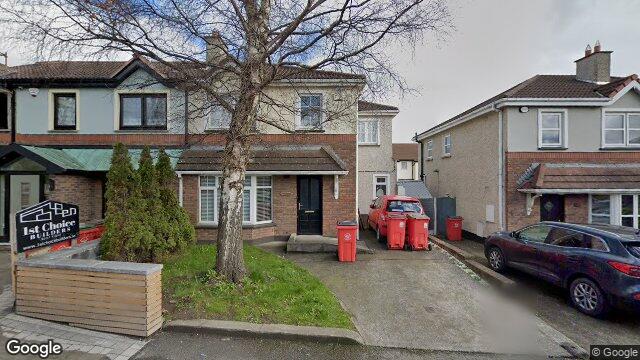 Street view of 14 Moy Glas Close, Griffeen Valley, Lucan