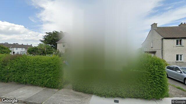 Street view of 23 Castlebyrne Park, Blackrock