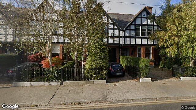 Street view of 16 Sandymount Avenue, Ballsbridge