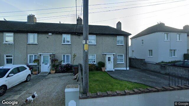 Street view of 25 St Patricks Crescent, Monkstown Farm, Dun Laoghaire