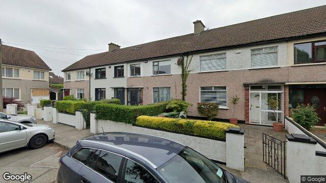 Street view of 25 Birch Grove, Kill Avenue, Dun Laoghaire